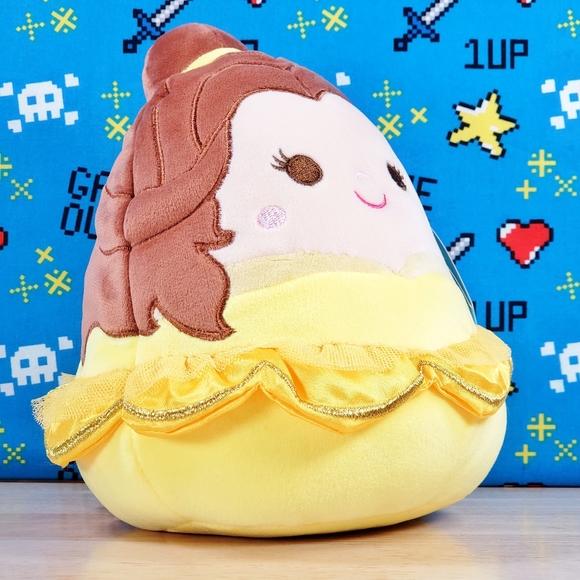 Squishmallow Beauty & The Beast Belle 7" UltraSoft Disney Pixar Movie Plush NWT - Picture 2 of 11